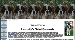 Desktop Screenshot of lasquitesaintbernards.com